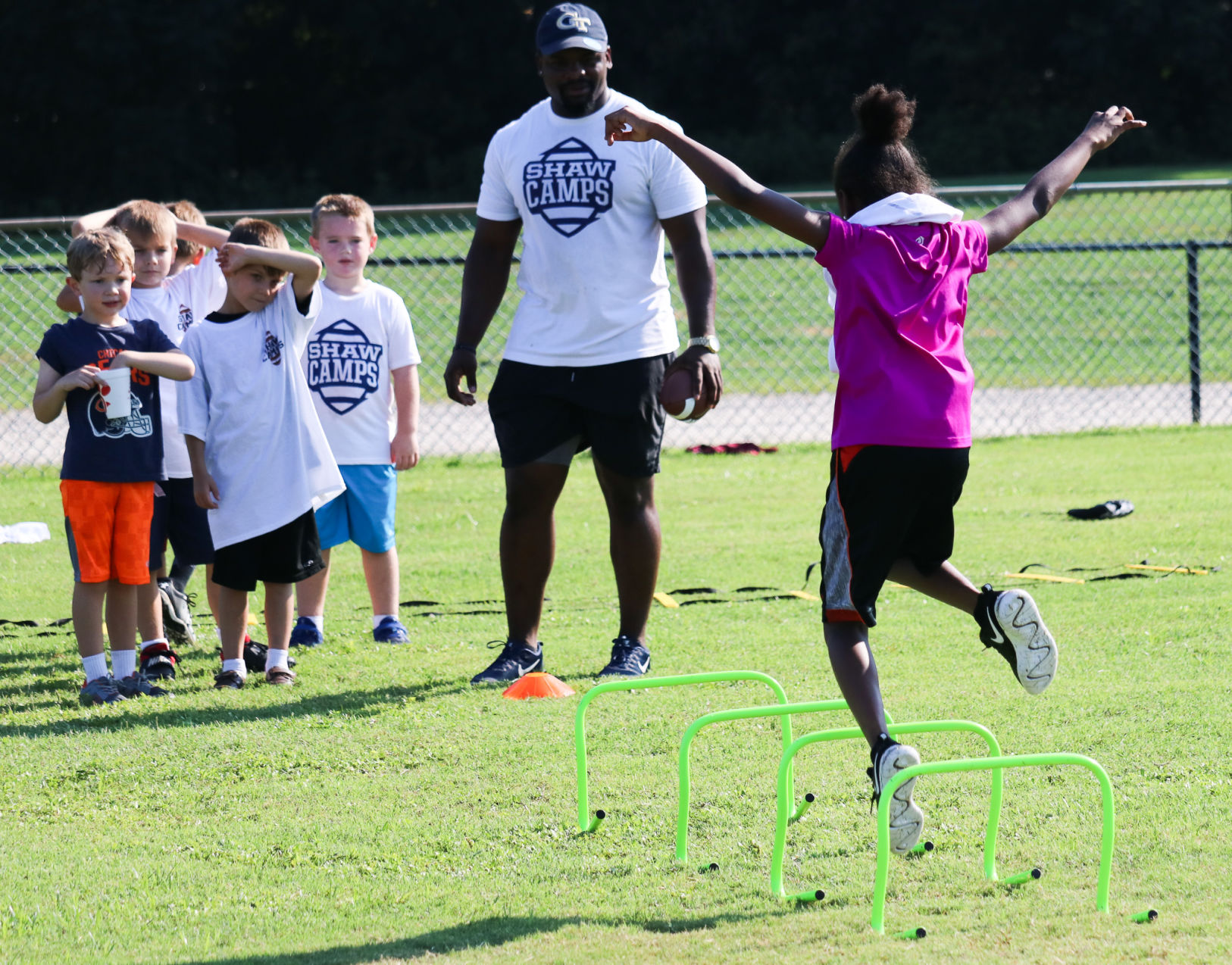 Connor Shaw Football Camp